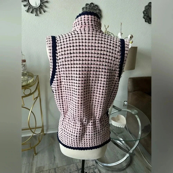 Vintage Handmade crotchet vest size M - Picture 2 of 5